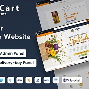 eCart Web Multi Vendor Ecommerce Marketplace