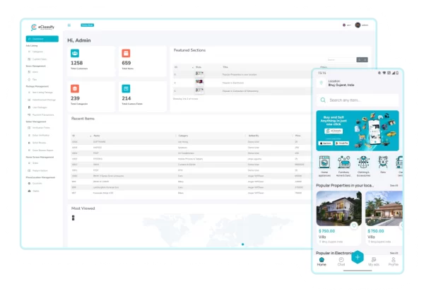 eClassify - Classified Buy and Sell Marketplace